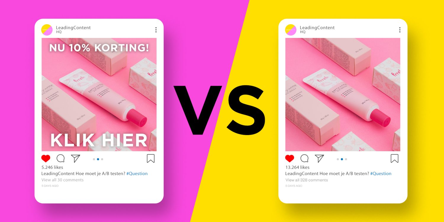 a-b testen met videomarketing